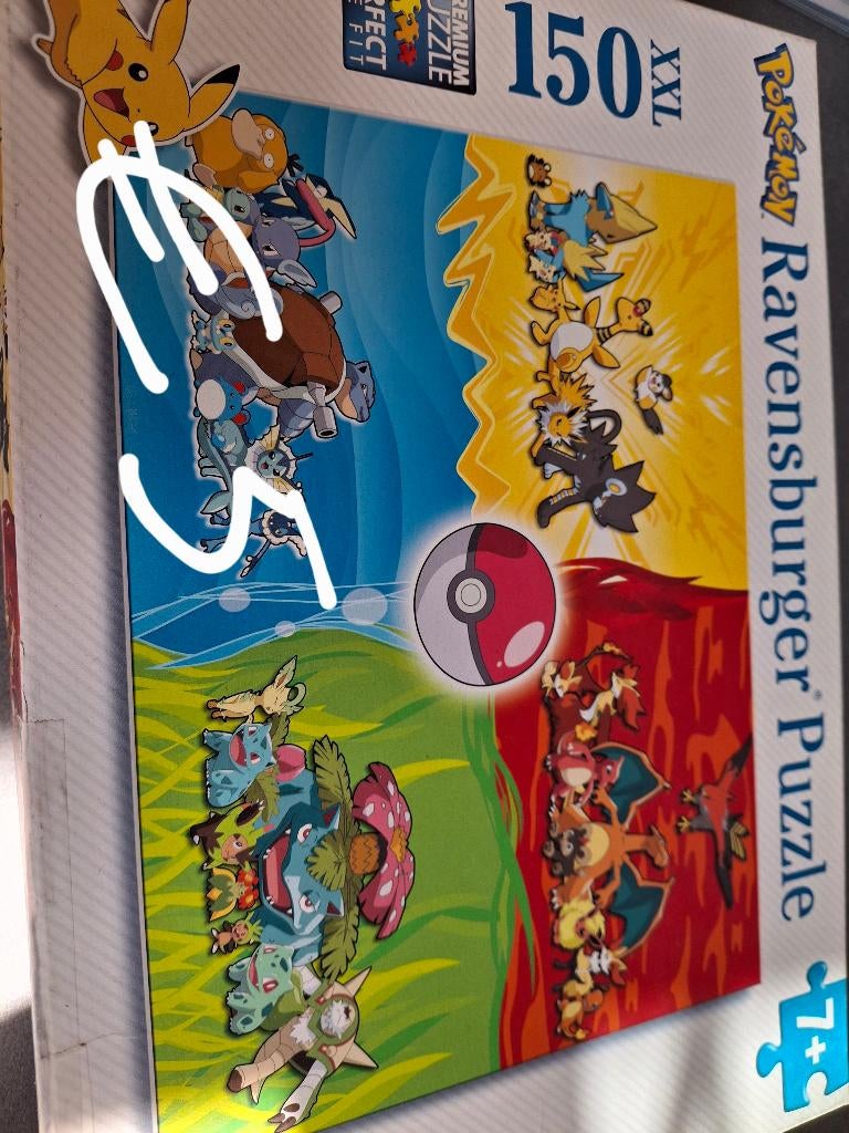Pokemon puzzel, Ophalen, Gebruikt