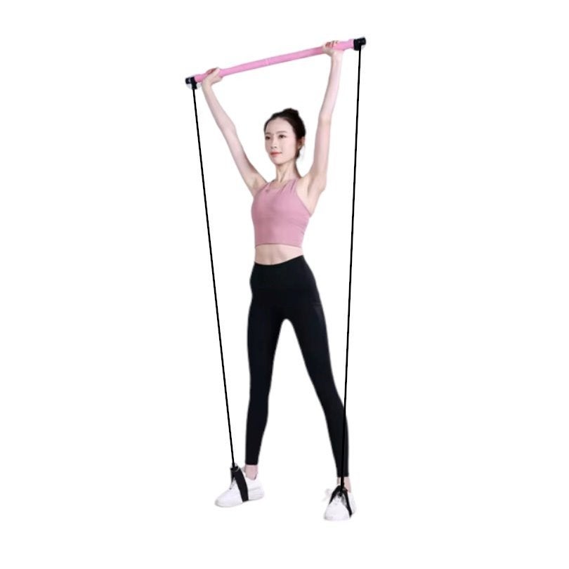Pilates bar met weerstandsbanden, full body training, Sport en Fitness, Ophalen of Verzenden, Nieuw, Yoga-accessoire