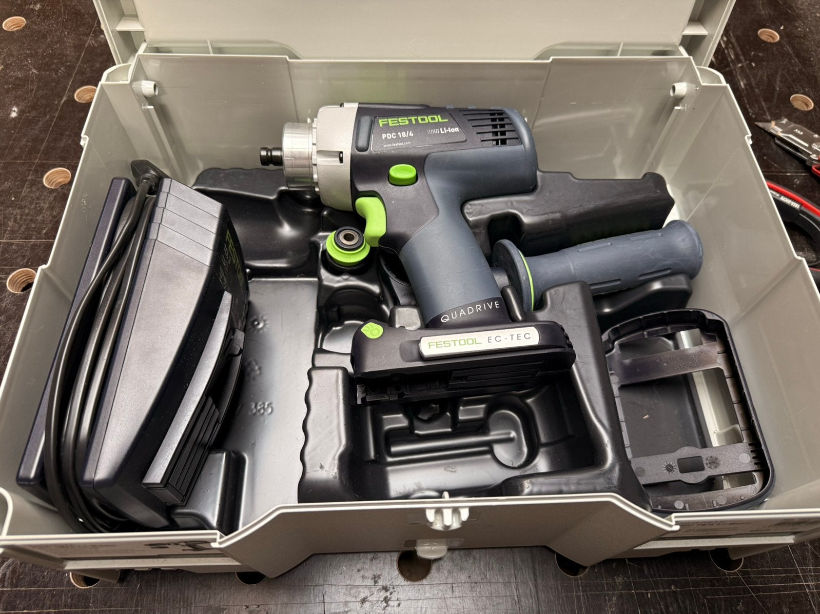 Perceuse-visseuse a percussion Festool, Bricolage & Construction, Enlèvement, Comme neuf, Perceuse