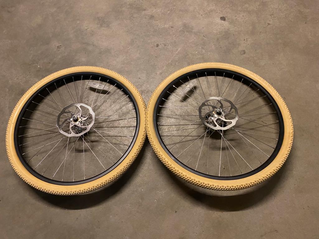27.5 Velgen—Kenda Tyres—Schijfrem, Ophalen, Zo goed als nieuw, Wiel, Aluminium