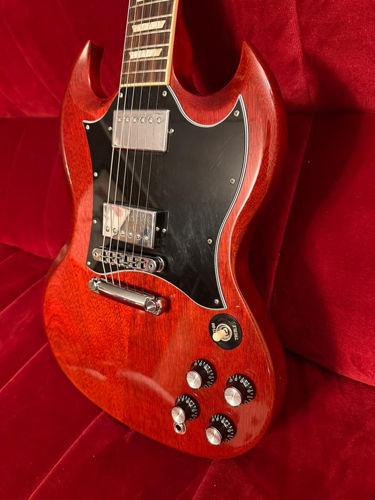 Gibson Sg standard 2021, Muziek en Instrumenten, Ophalen of Verzenden, Gebruikt, Solid body, Gibson