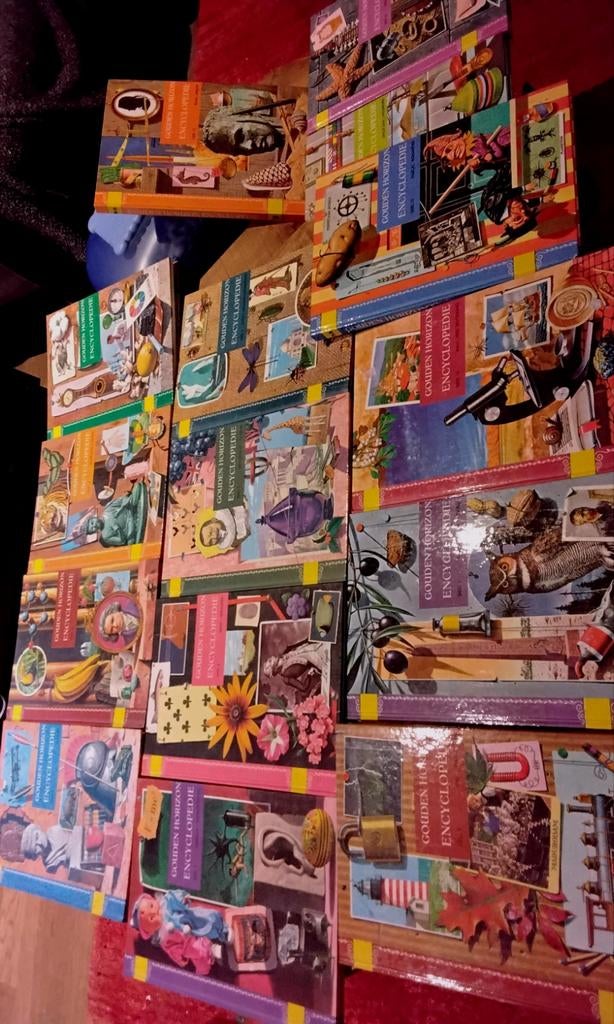 15-delige reeks encyclopedieën Gouden Horizon anno ’70, Boeken, Encyclopedieën, Ophalen of Verzenden