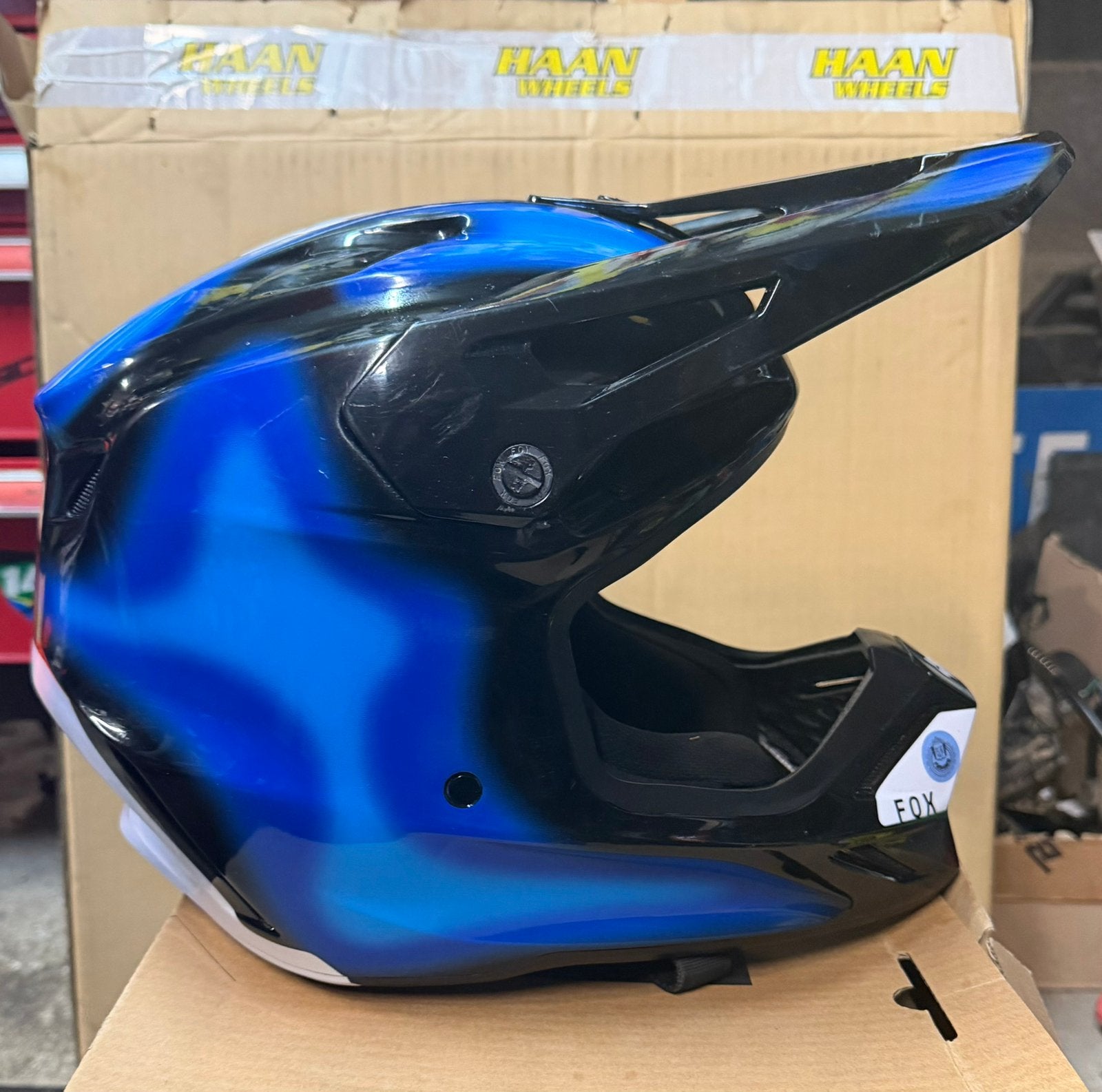 Casque Fox v3, Motos, Enlèvement, M