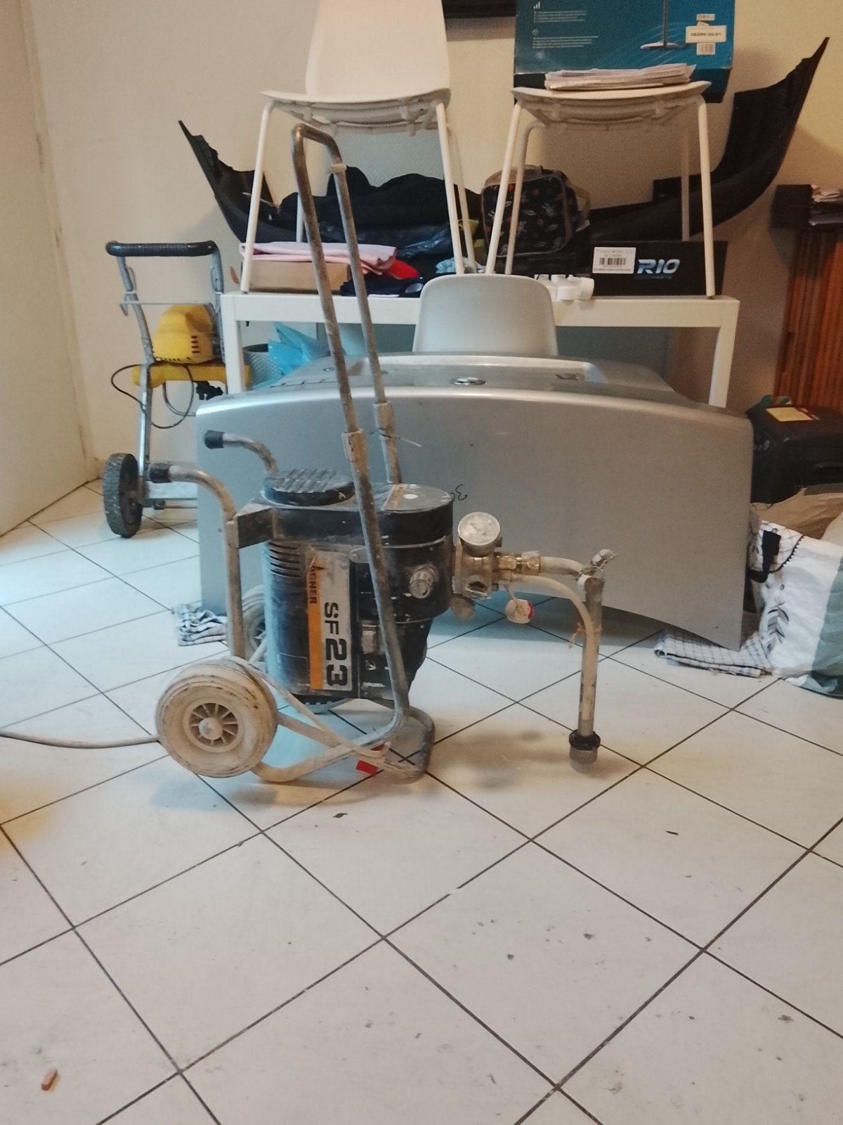 airless professionnel wagner sf23, Enlèvement