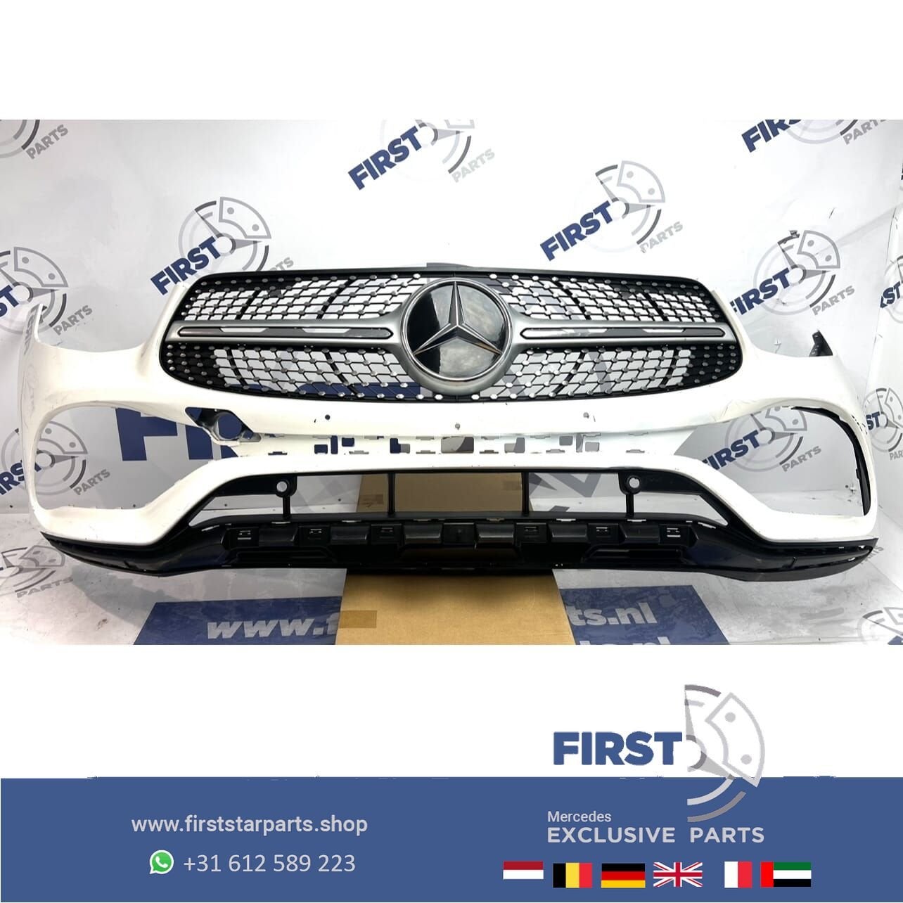 X253 C253 GLC BUMPER FACELIFT 2021 W253 AMG VOORBUMPER + DIA, Utilisé, -, Avant, -
