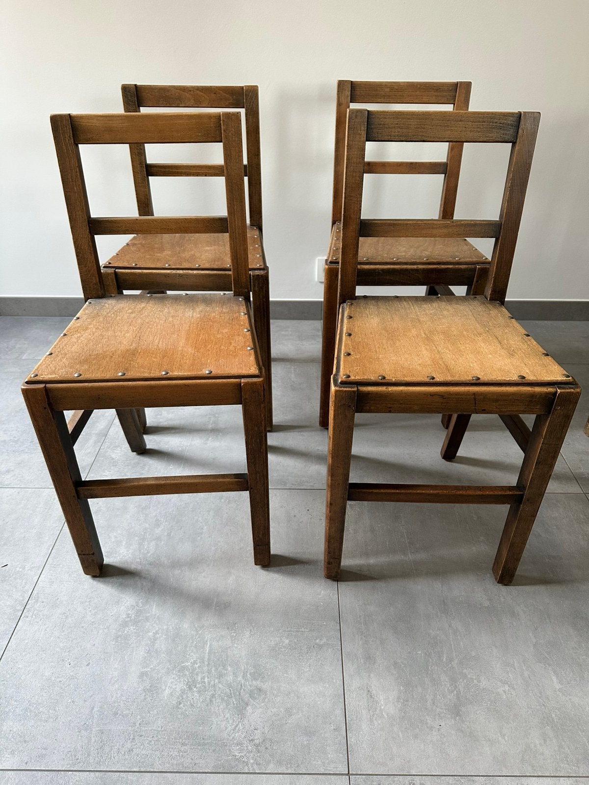 Chaises béguines anciennes H 80 cm hauteur assise 49 cm, Maison & Meubles, Chaises, Autres couleurs, Begijntjesstoelen, Enlèvement