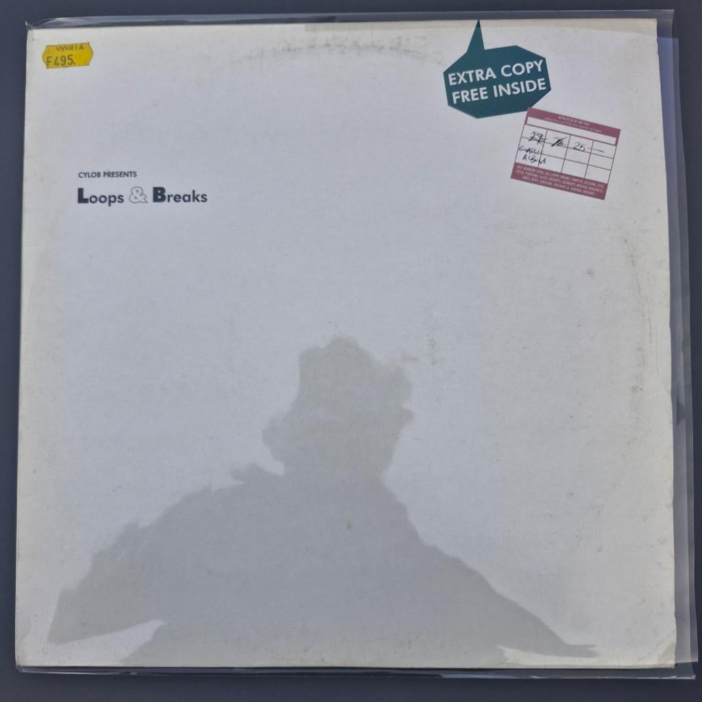 2 x LP Cylob présente « Loops & Breaks », Housse de protection extérieure, Enlèvement ou Envoi, Utilisé, 12 pouces