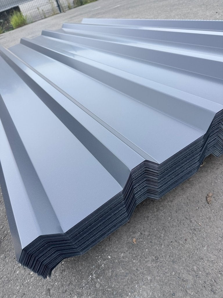 Tôles profilées acier, Bricolage & Construction, Neuf, Gris, Enlèvement ou Envoi, Tôle ondulée