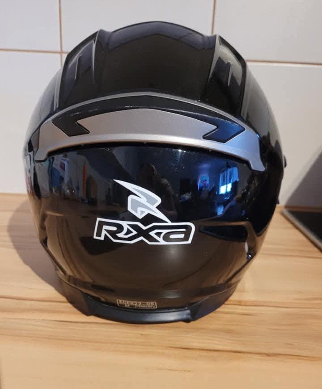 Helm zwart, Fietsen en Brommers, Ophalen, Medium