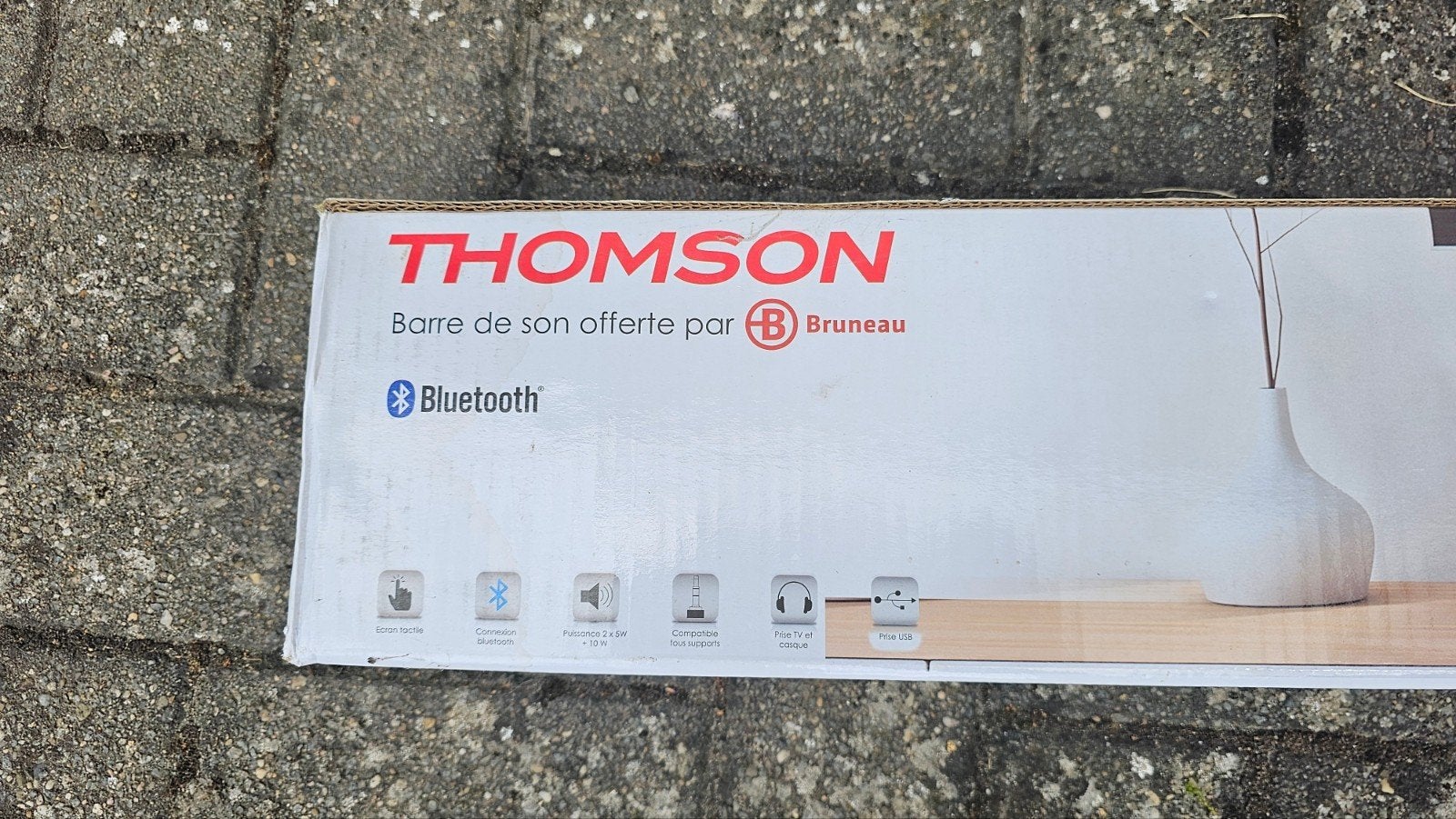 Nieuw Bluetooth soundbar Thomson, TV, Hi-fi & Vidéo, Barres de son, Enlèvement, Neuf