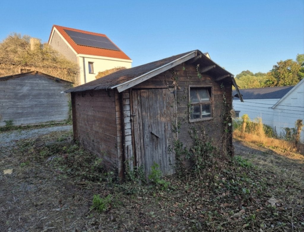 abri de jardin, Enlèvement, Utilisé, Bois