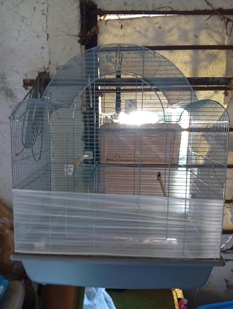 Vogelkooi, Dieren en Toebehoren, Ophalen, Gebruikt, Aluminium, Vogelkooi