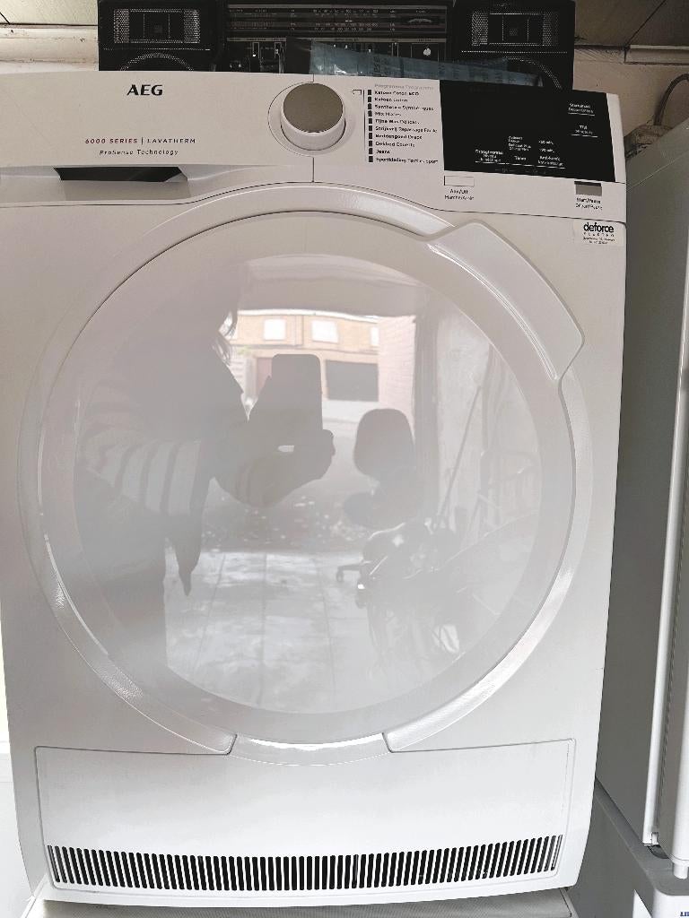 Droogkast AEG 6000 series LAVATHERM Prosense Technology, Elektronische apparatuur, Ophalen, 6 tot 8 kg, Zo goed als nieuw, Voorlader