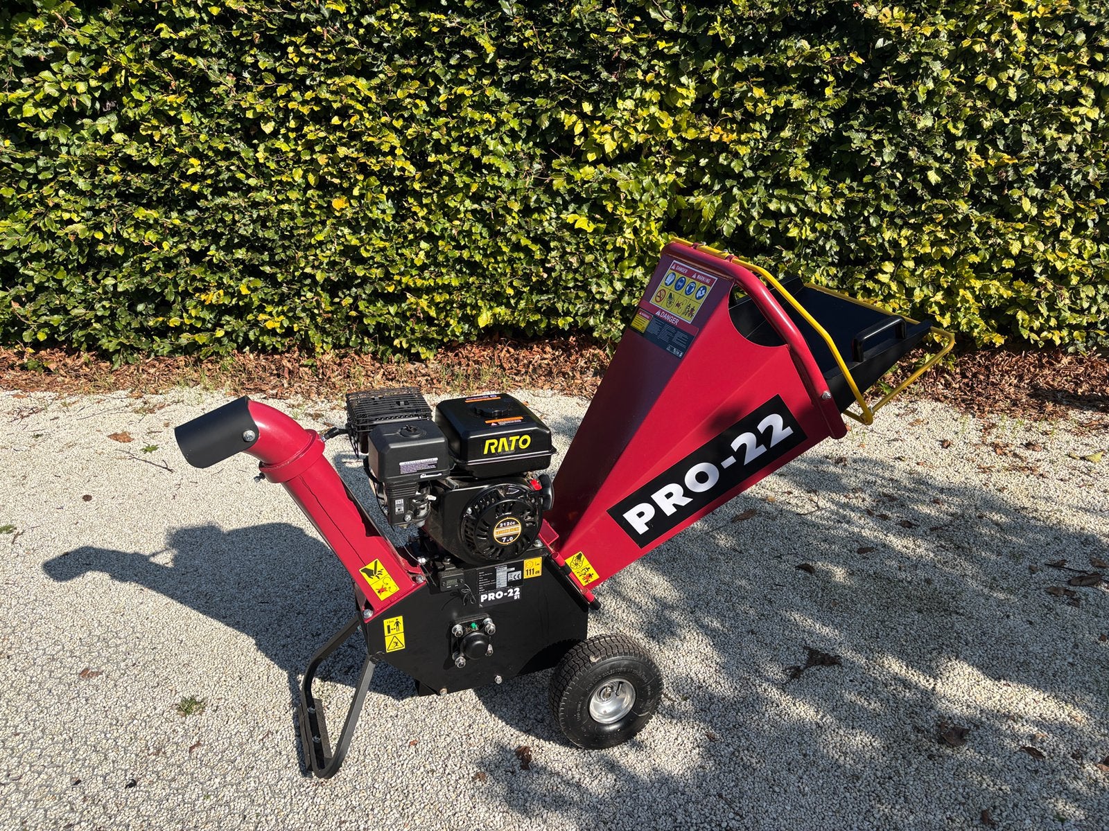 PRO-22 S1 BENZINE HAKSELAAR, Tuin en Terras, Ophalen, Zo goed als nieuw, Benzine