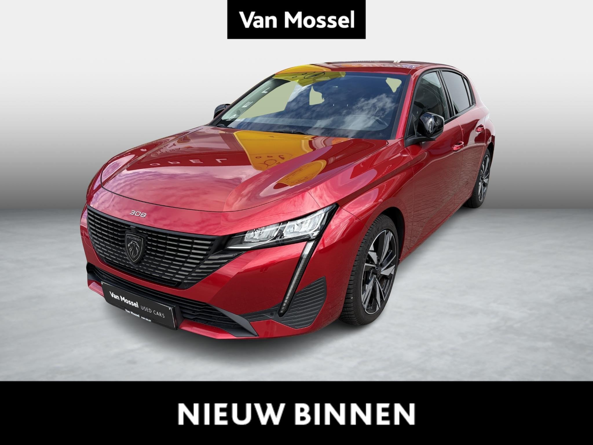 Peugeot 308 1.5 BlueHDi 130 S&S Allure, Rouge, Achat, Entreprise, Boîte manuelle