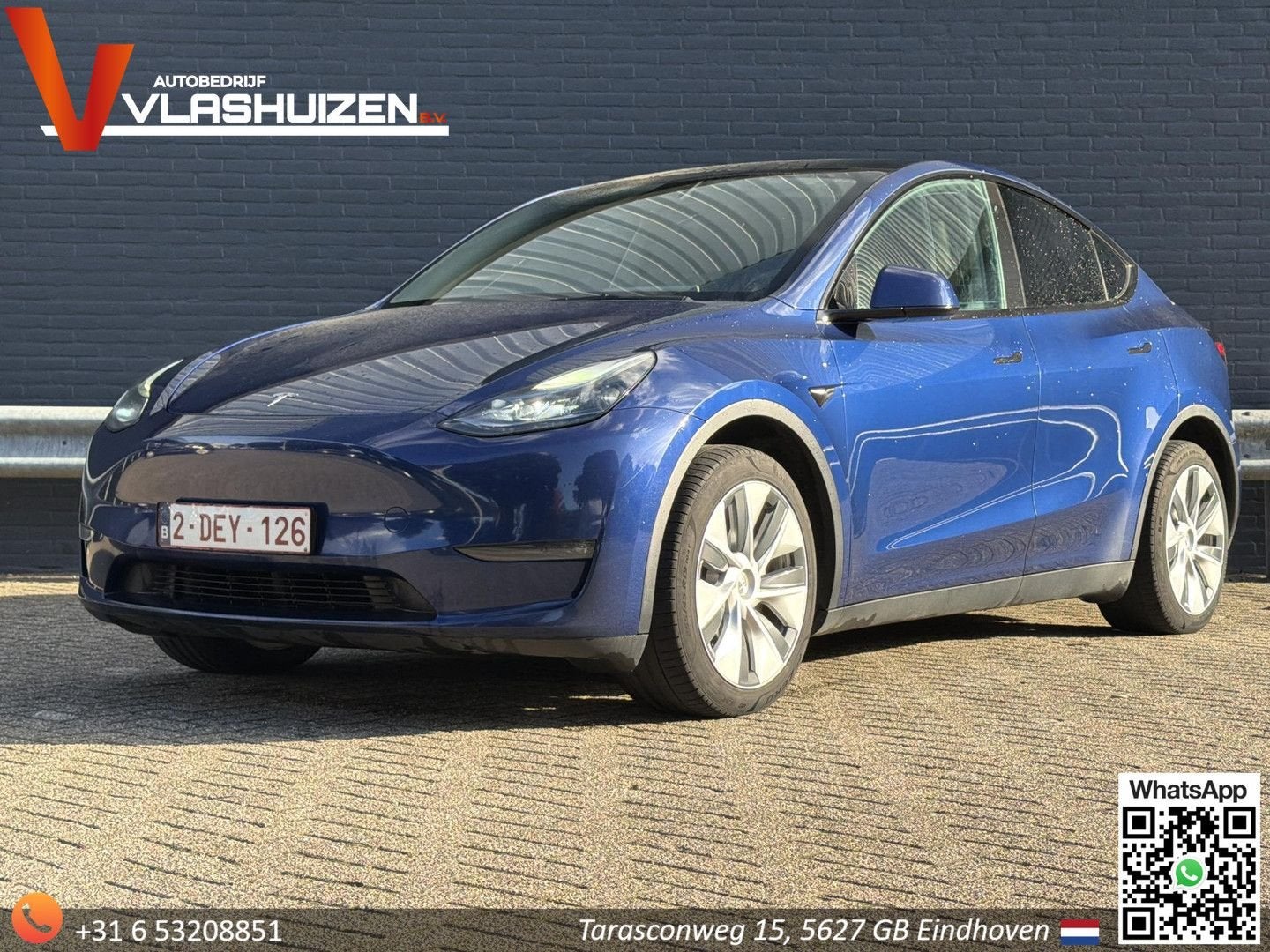 Tesla Model Y Long Range AWD 75 kWh | € 22.100,- NETTO! |, Autos, Achat, Entreprise, 533 km, Bluetooth