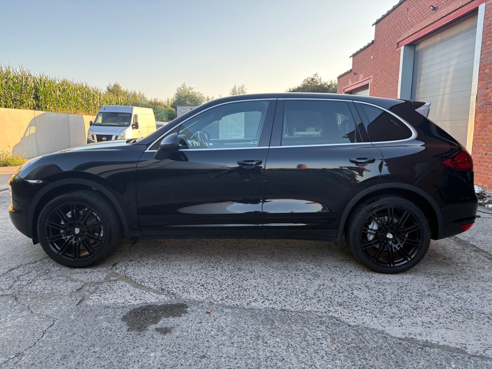 Porsche Cayenne 3.0 V6 Blanco GVV Top!!!, Auto's, Automaat, Zwart, 2995 cc, Zwart