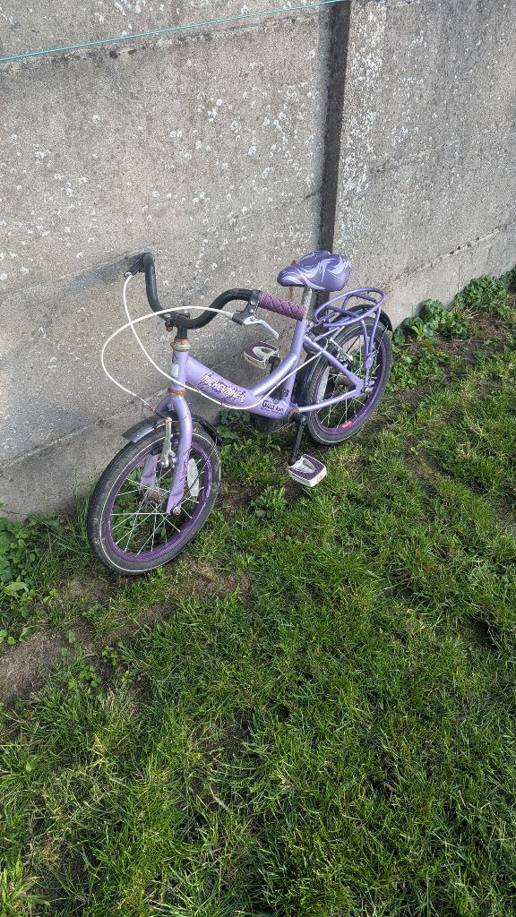 kinderfiets 16inch meisje 4-6 jaar, Velgrem, Ophalen, Overige merken, 16 tot 20 inch