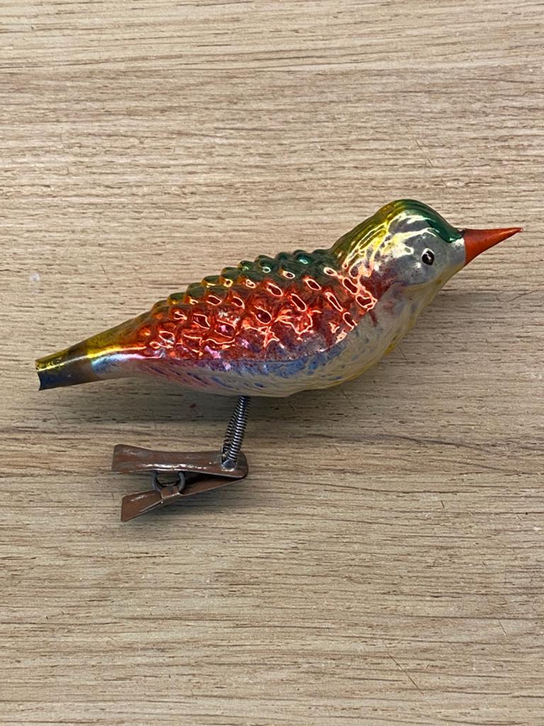 Boule de Noel oiseau sur pince, Divers, Enlèvement ou Envoi, Comme neuf