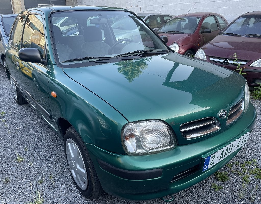 NISSAN MICRA 1.0 ESS BOITE AUTOMATIQUE CT OK, Auto's, Nissan, Stof, 4 cilinders, Airbags, 5 zetels