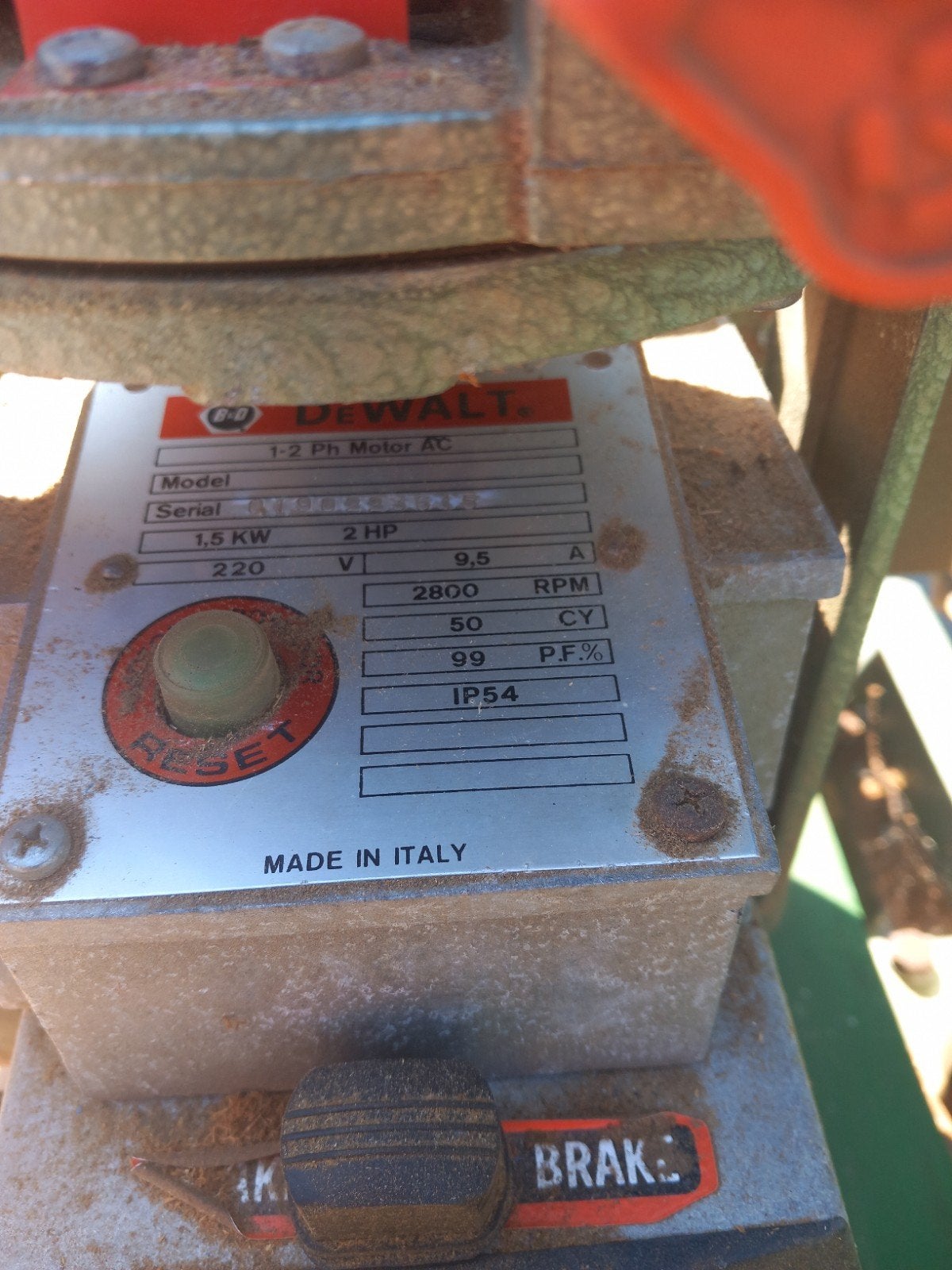 dewalt radiaal zaagmachine, Ophalen, Gebruikt, Dewalt