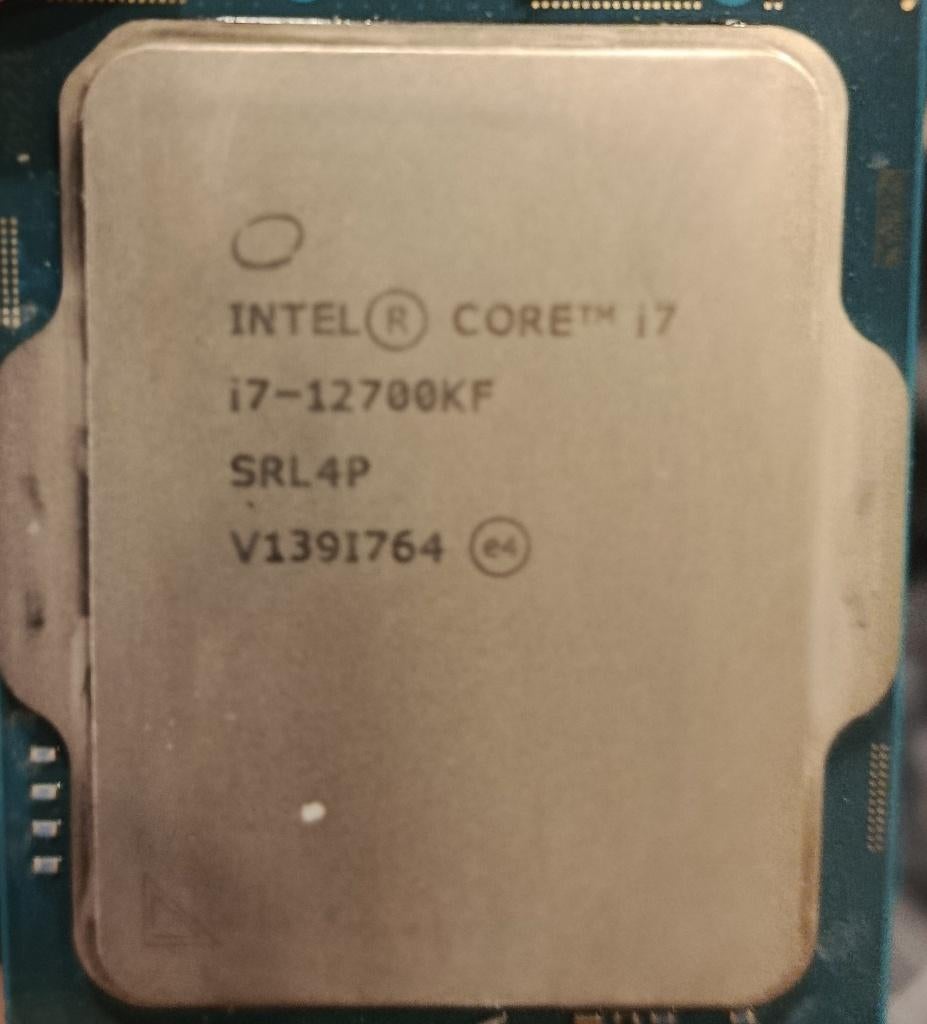 Intel Core i7-12700KF (5,0 GHz) - 12 cores/20 threads 1700, Computers en Software, Processors, Gebruikt, Ophalen of Verzenden