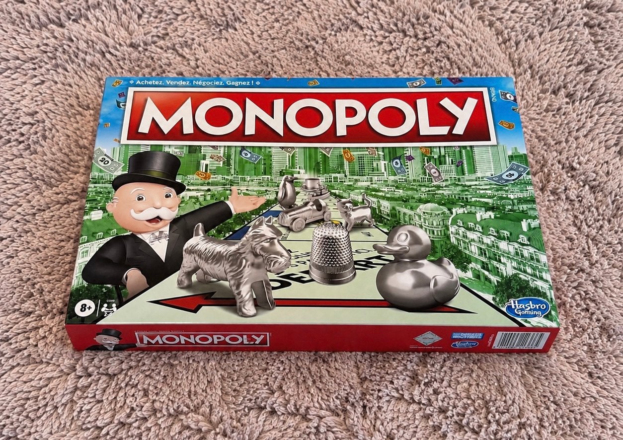 Monopoly classique Hasbro – Complet – Neuf, Enlèvement, Neuf