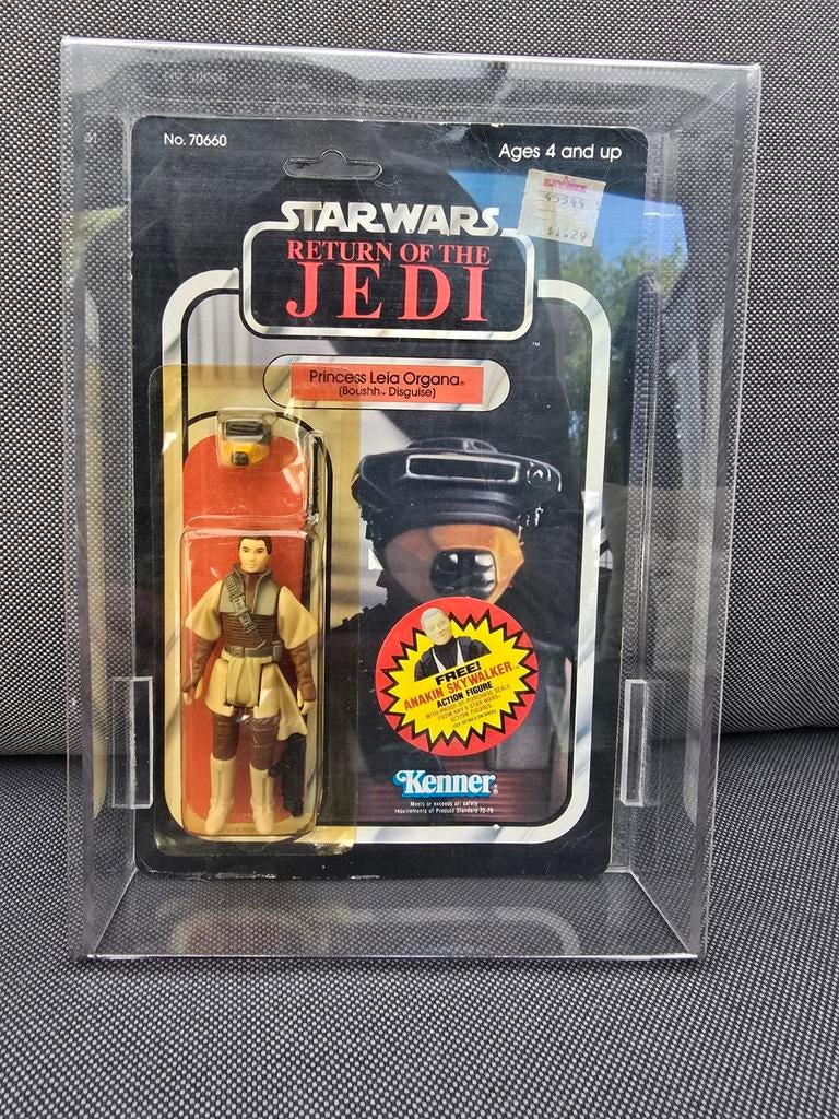 Déguisement Leia Boushh vintage Star Wars Moc 77 noir, Enlèvement ou Envoi, Neuf, Figurine