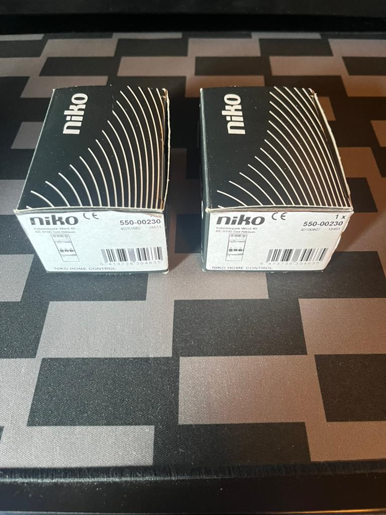 Niko Home Control module 550-00230 te koop, Doe-het-zelf en Bouw, Elektriciteit en Kabels, Ophalen, Nieuw, Overige typen