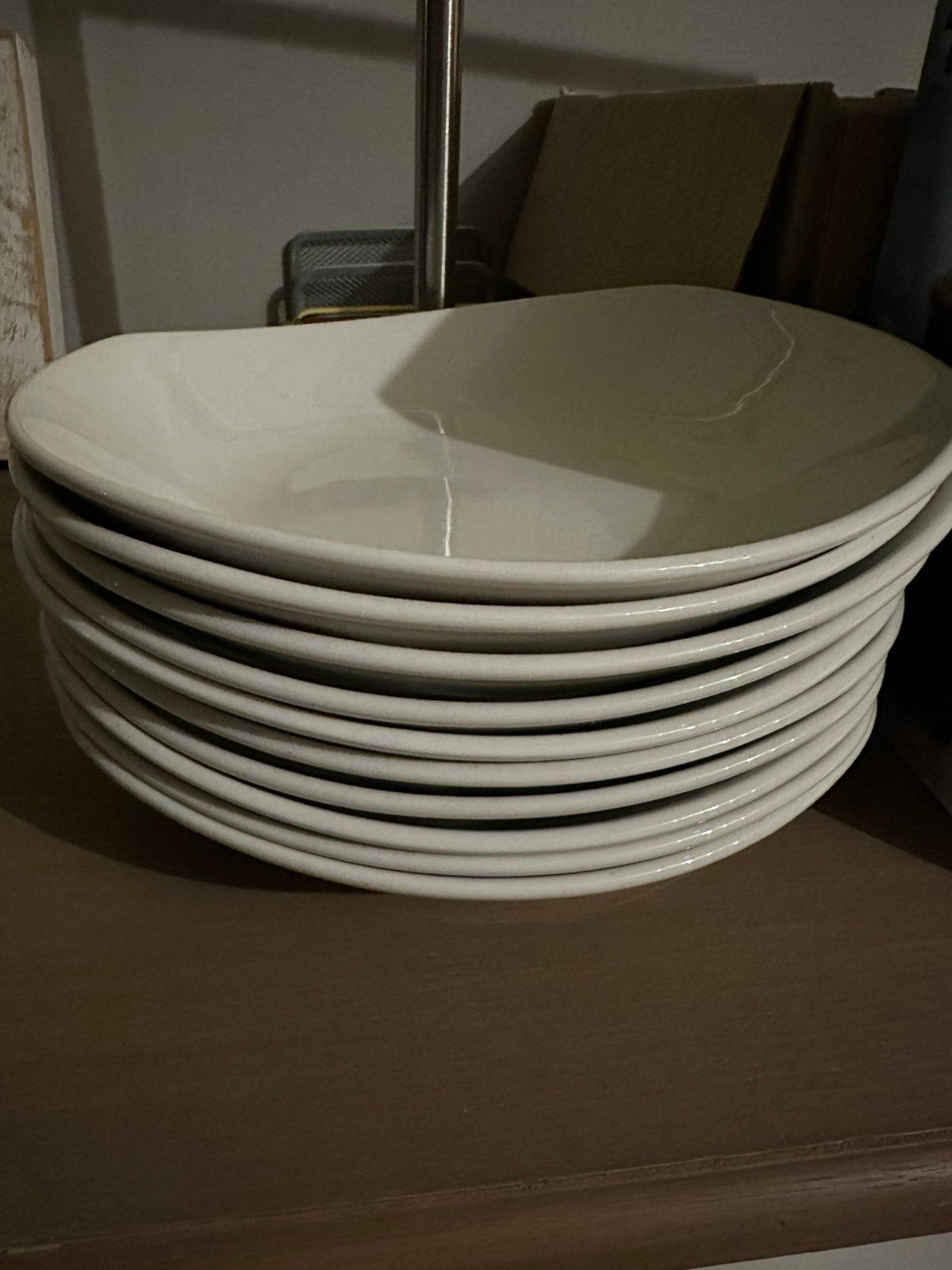 De belles assiettes creuses, Neuf, Assiettes(s), Verre, Enlèvement