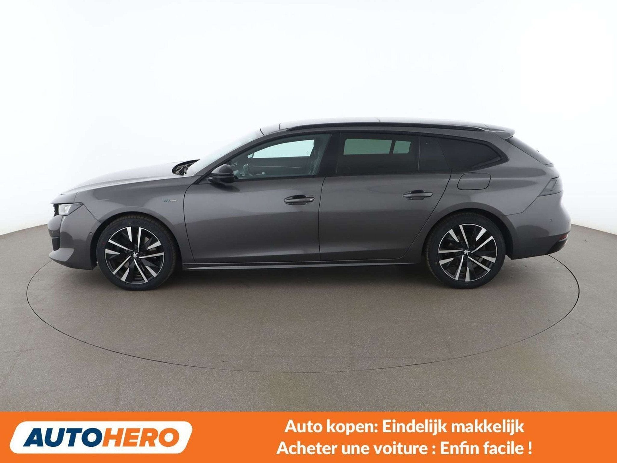 Peugeot 508 1.6 Hybrid 225 GT (bj 2023, automaat), Auto's, Gebruikt, 1820 kg, Leder, Elektrisch