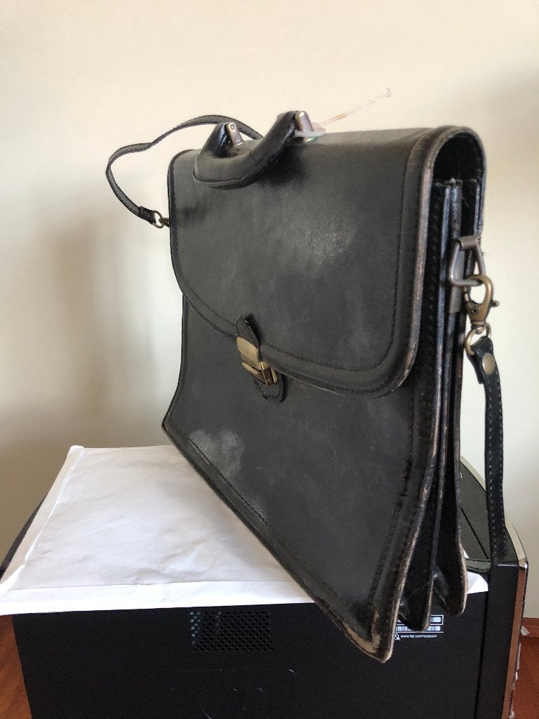 mallette, documents, cartable, sacoche, Enlèvement ou Envoi, Noir, Porte-documents ou Cartable