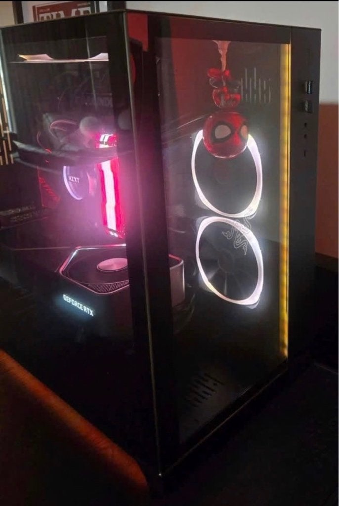 PC Gamer High-End Custom RGB - RTX Founders Edition, Enlèvement, Comme neuf, Gaming, SSD