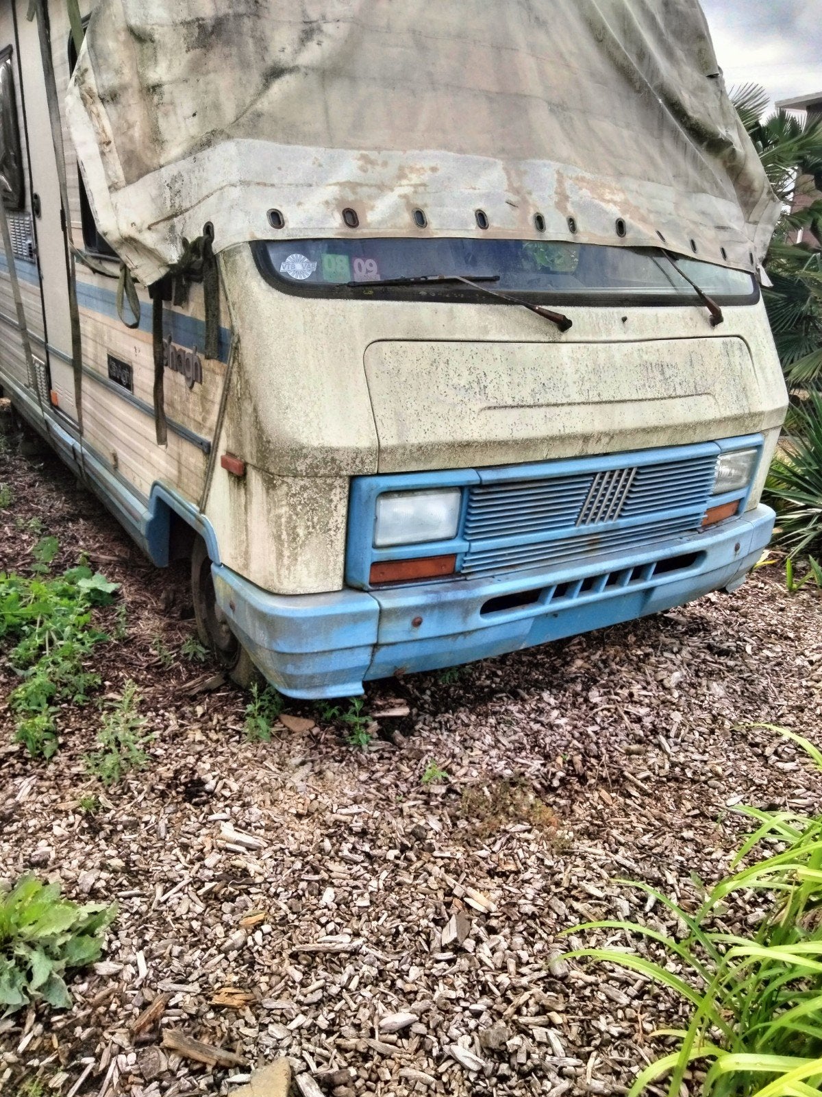 Mobilhome fiat, Enlèvement