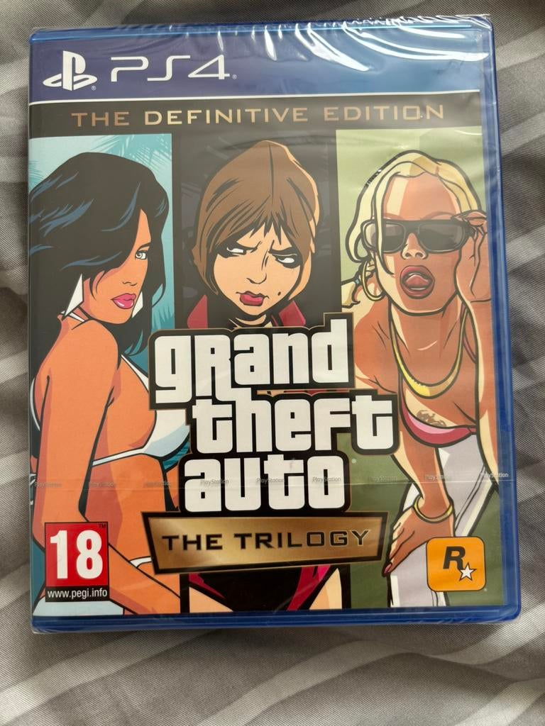 Gta trilogie ps4, Ophalen of Verzenden, Nieuw, Avontuur en Actie, Vanaf 18 jaar
