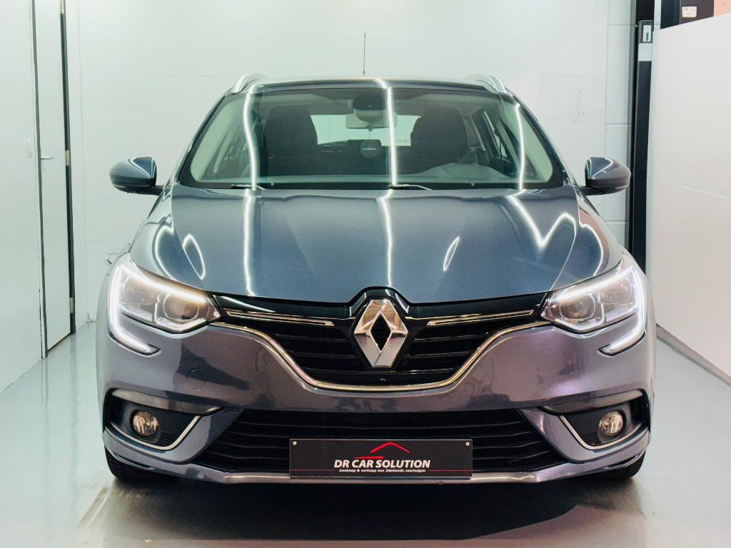 Renault Megane Limited 1.2Tce navi zetel verwarming LED, Voorwielaandrijving, Stof, 4 cilinders, Blauw