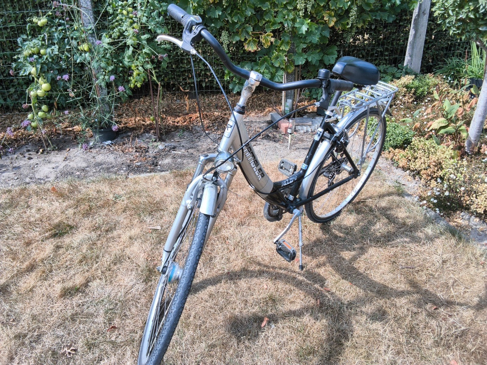 Damesfiets aluminium, Ophalen, Versnellingen
