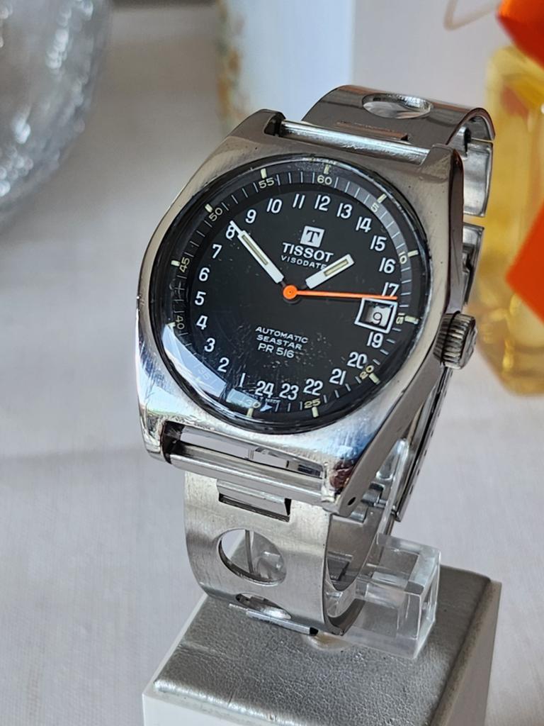 Tissot seastar PR516 24h visodate automatic rare, Bijoux, Sacs & Beauté, Montres | Hommes, Enlèvement ou Envoi