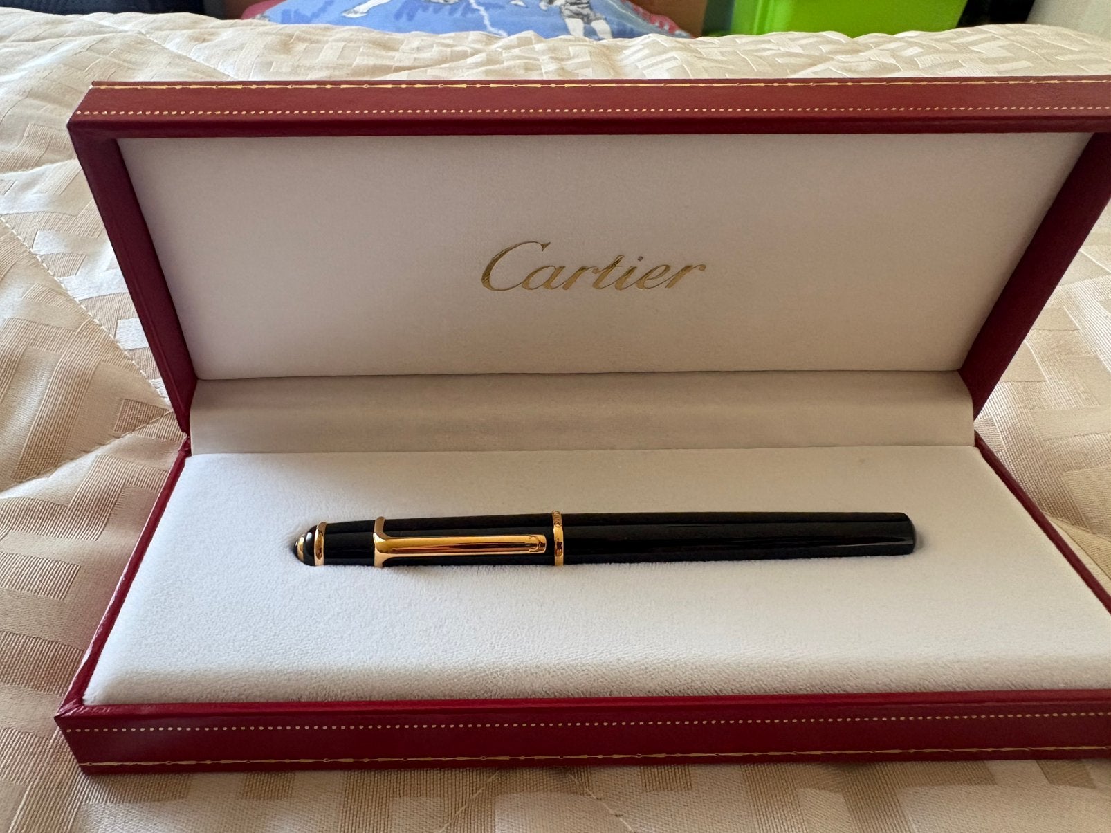 Stylo plume Cartier, Collections, Enlèvement, Comme neuf, Stylo