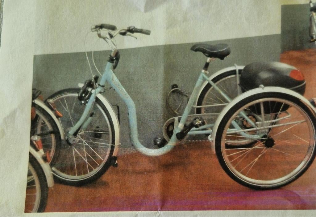 Tribike classic SU manueel., Enlèvement