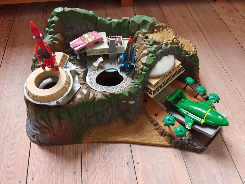 Thunderbirds speelgoed eiland, Ophalen, Gebruikt