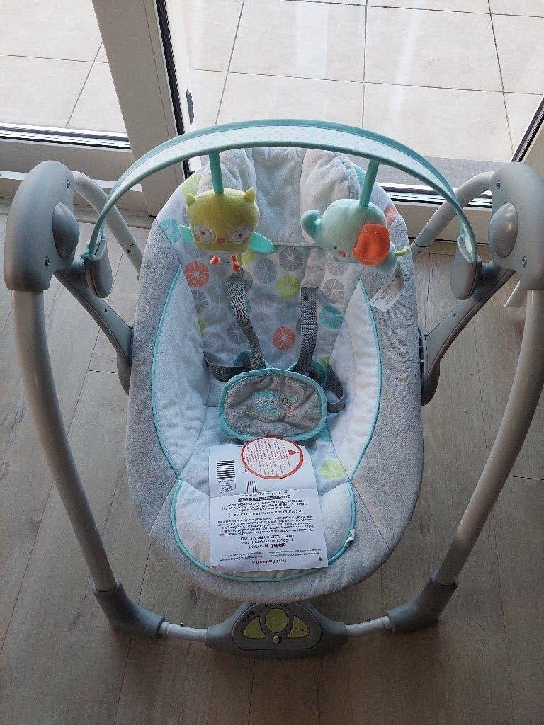 Ingenuity draagbare babyschommelstoel swing 'n go wipper, Ophalen, Zo goed als nieuw