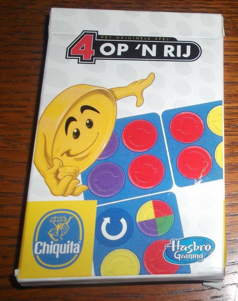 Kaartspel 4 op 'n rij / Hasbro, Ophalen, Nieuw, Hasbro