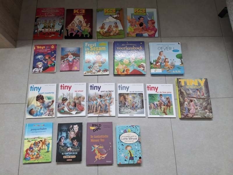 Lot van 19 stuks kinderboeken, Enlèvement, Comme neuf