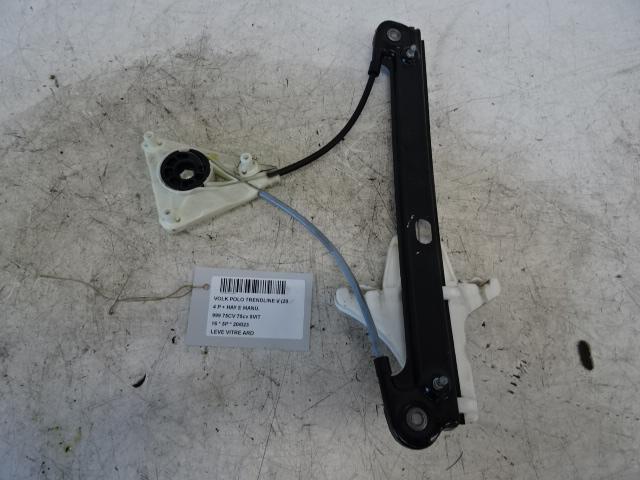 RAAMMECHANIEK RECHTS ACHTER Volkswagen Polo V (6R), Gebruikt, Volkswagen