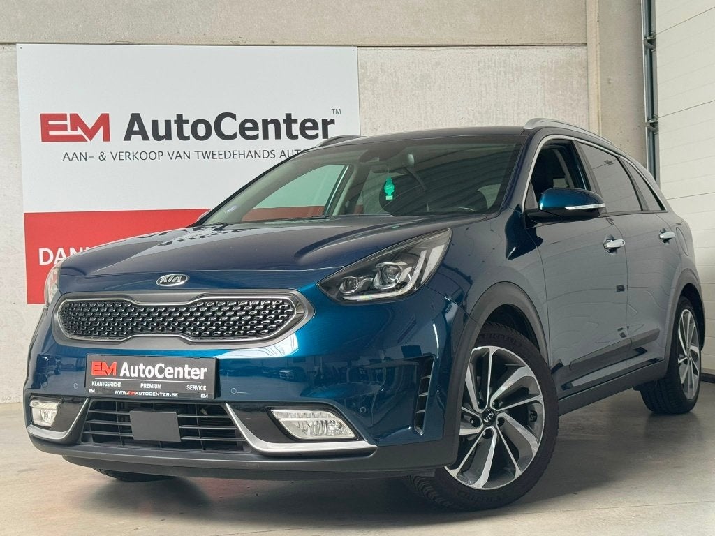 Kia Niro 1.6 GDI HEV Automaat-LED-Acc-Camera-Leder-JBL-Gps.., Cuir, Achat, Euro 6, Entreprise