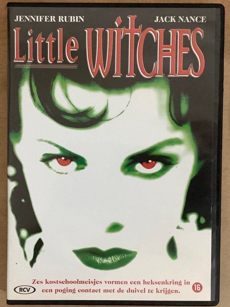 Little Witches (1996) Dvd Zeldzaam ! Jennifer Rubin, Cd's en Dvd's, Dvd's | Horror, Vanaf 16 jaar, Nederlands, Ophalen of Verzenden