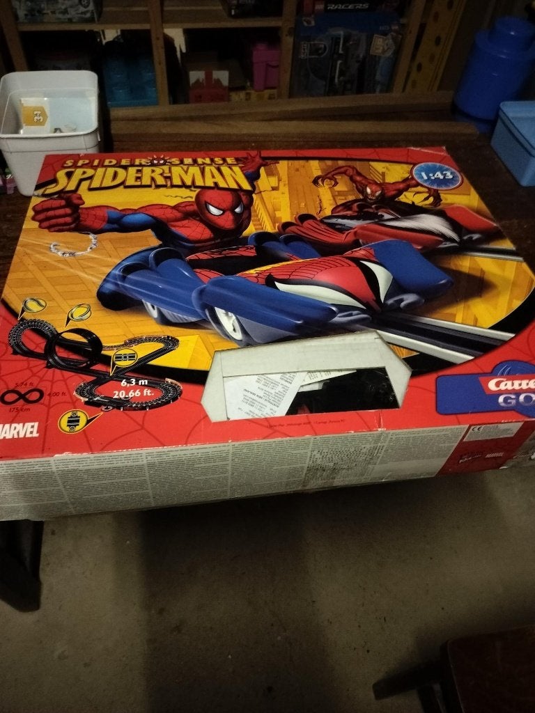 carrera racebaan Spiderman Marvel 1:43, Ophalen of Verzenden, Racebaan, Carrera