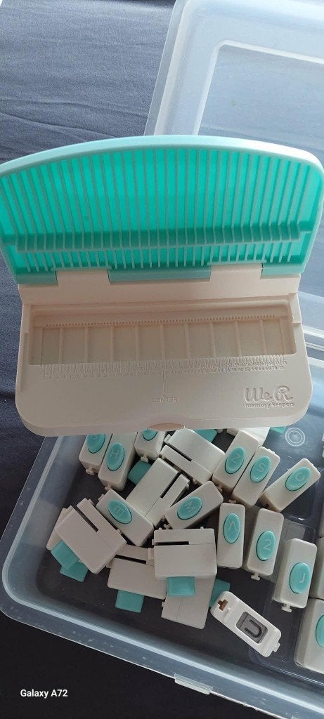 hobby materiaal  Word Punch board, Enlèvement ou Envoi, Comme neuf, Scrapbooking et Bricolage