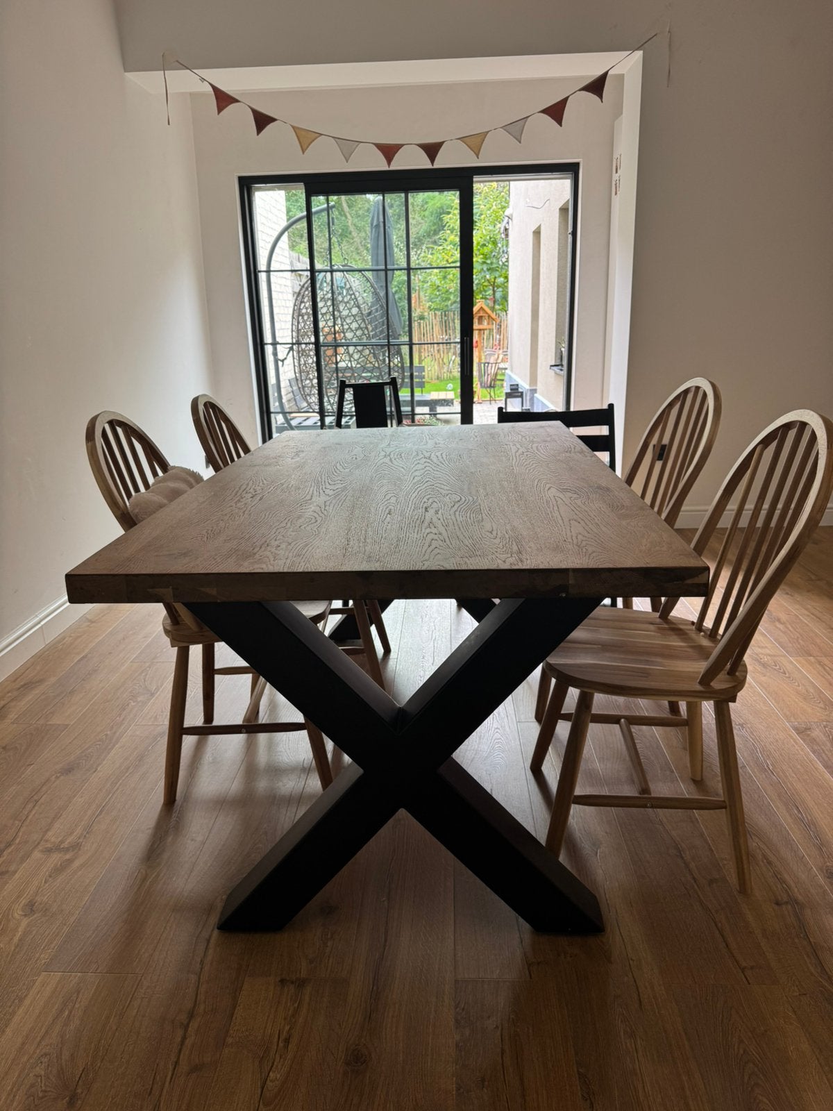 Eettafel 1m70 eik Henders & Hazel, 100 à 150 cm, Cinq personnes ou plus, 150 à 200 cm, Enlèvement